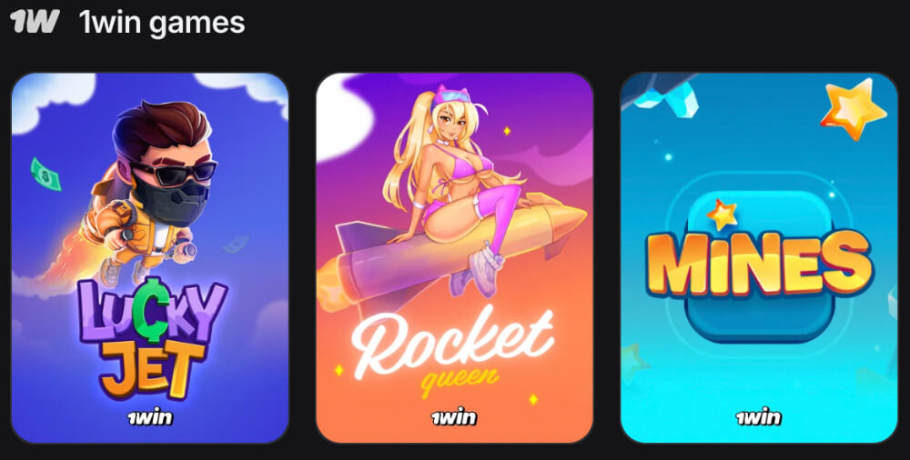 1Win — виртуальное казино